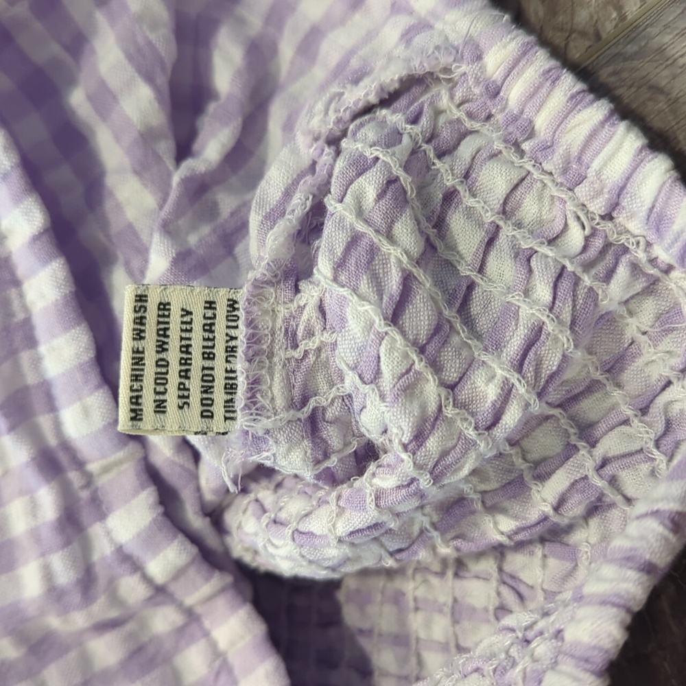 Sim&Sam Lavender Cropped Top - Picture 5 of 8